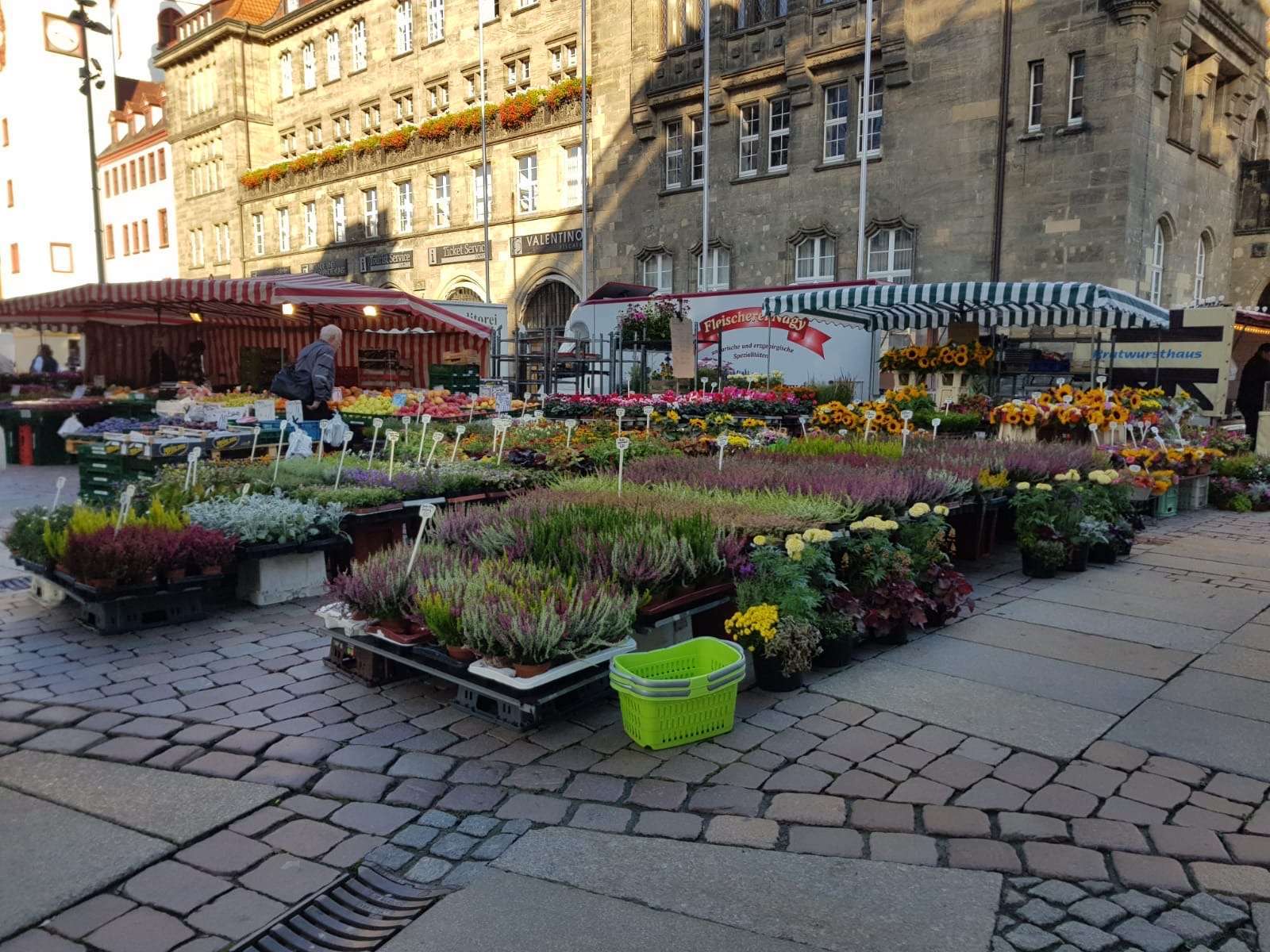 Unser Stand auf dem Chemnitzer Wochenmarkt